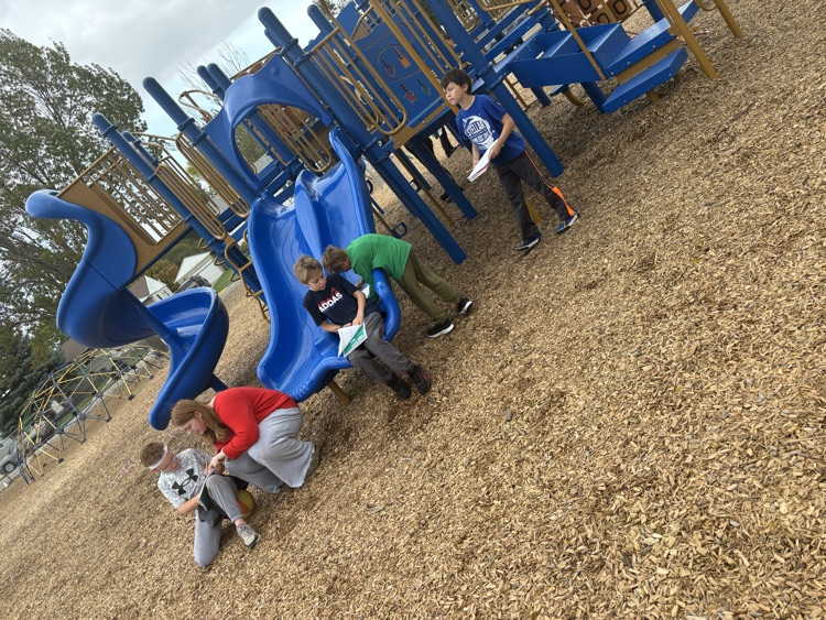 May Overby Number Ninjas has a great time on their scavenger hunt with the FBLA group from CHS!