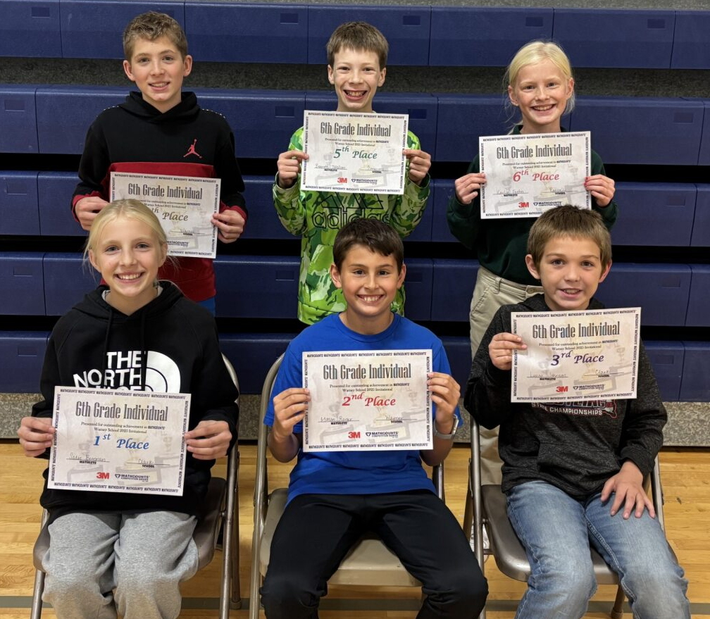 Mathcounts Winners