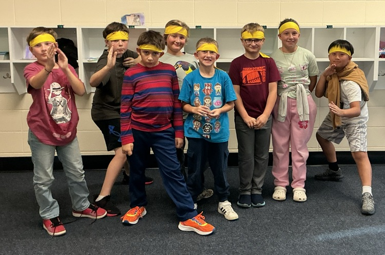 Number Ninjas yellow belts