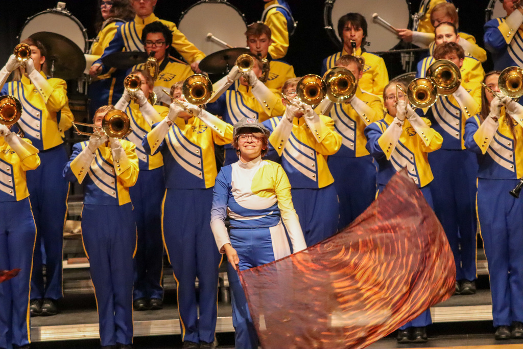Indoor Marching Band Concert at CHS