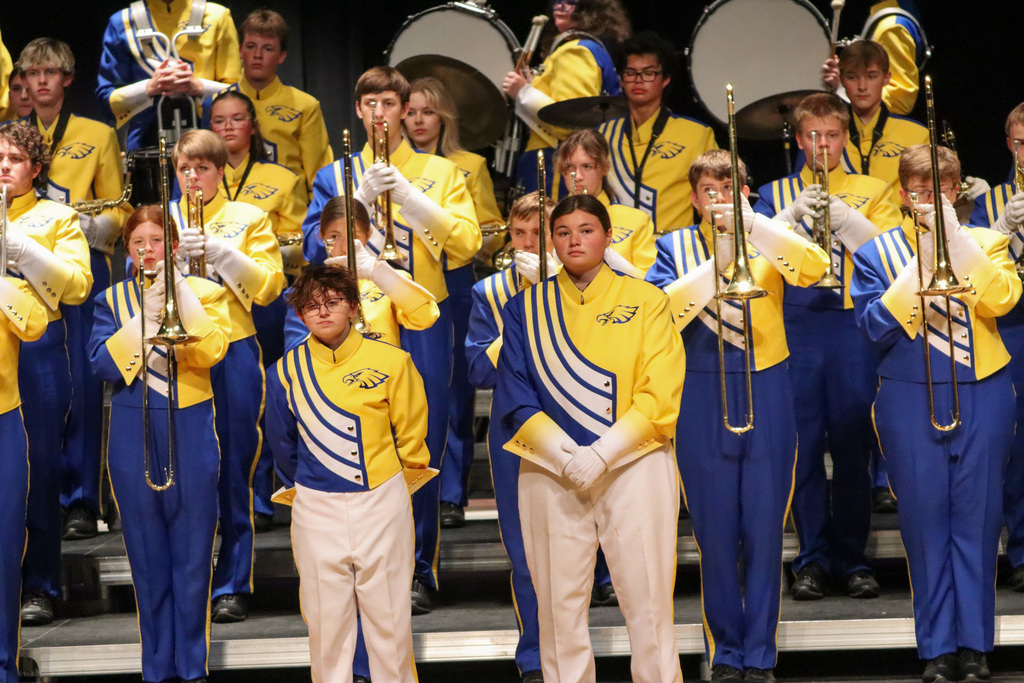 Indoor Marching Band Concert at CHS