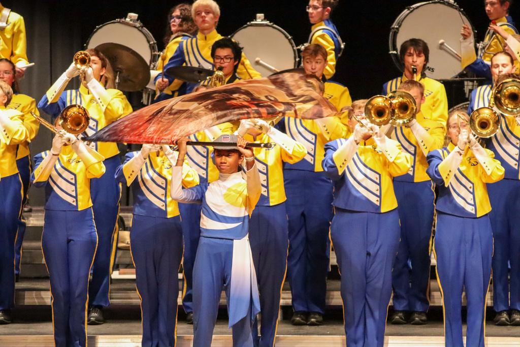 Indoor Marching Band Concert at CHS