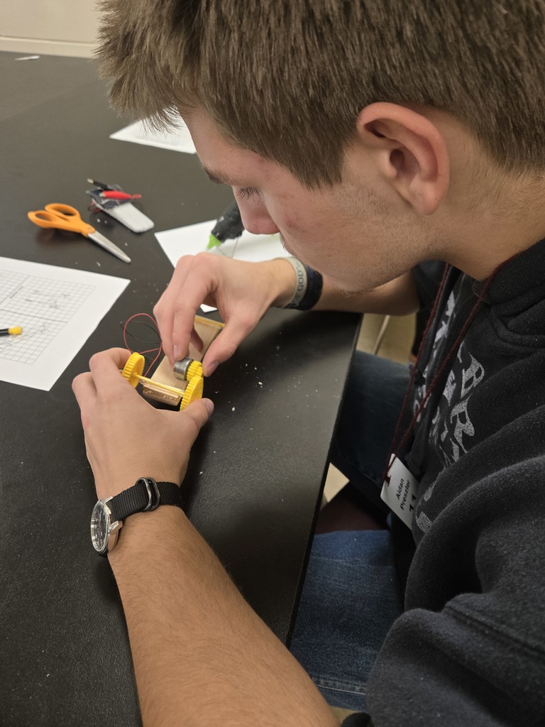 Constructing Solar Panel Vehicle