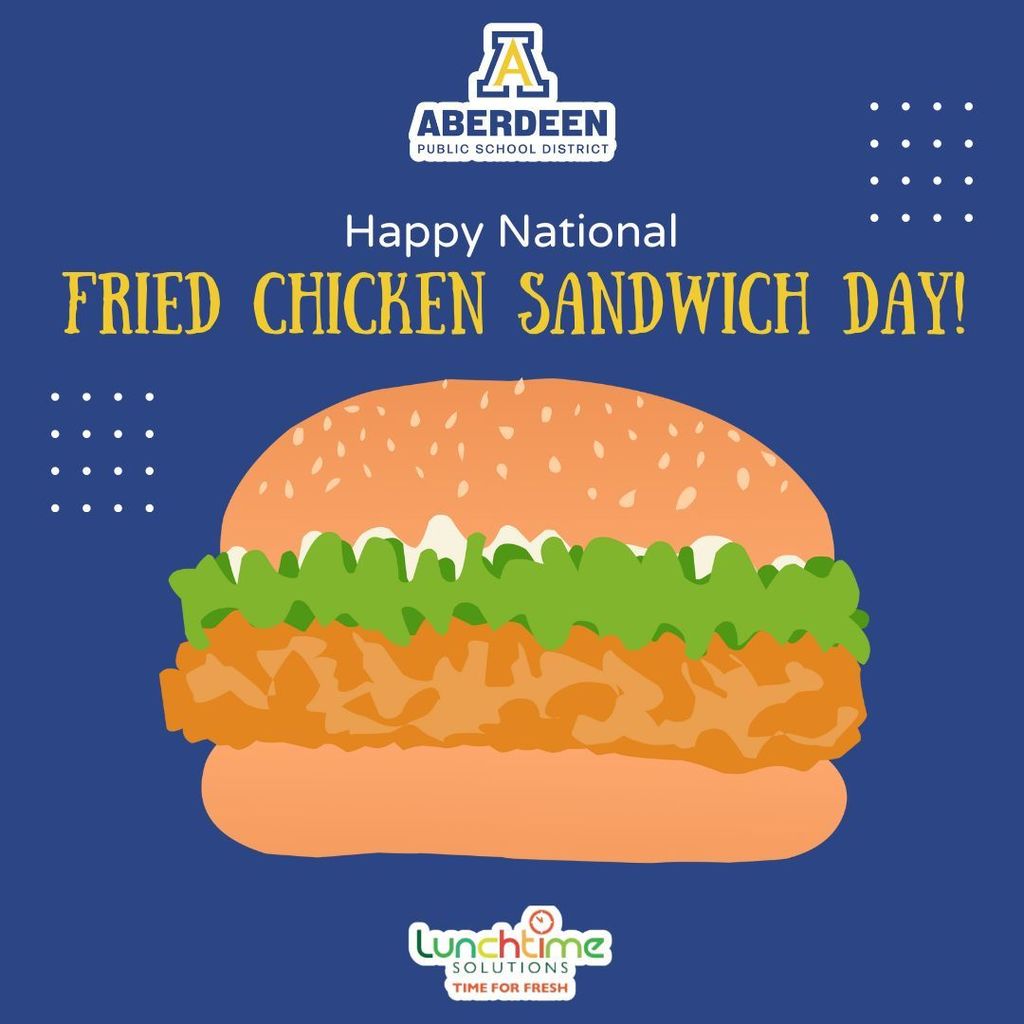 Happy National Fried Chicken Sandwich Day!