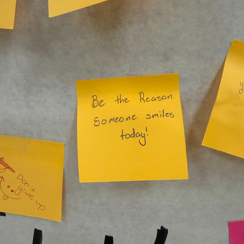 Positive post it