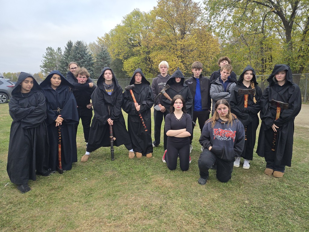 CHS students at the Haunted Forest