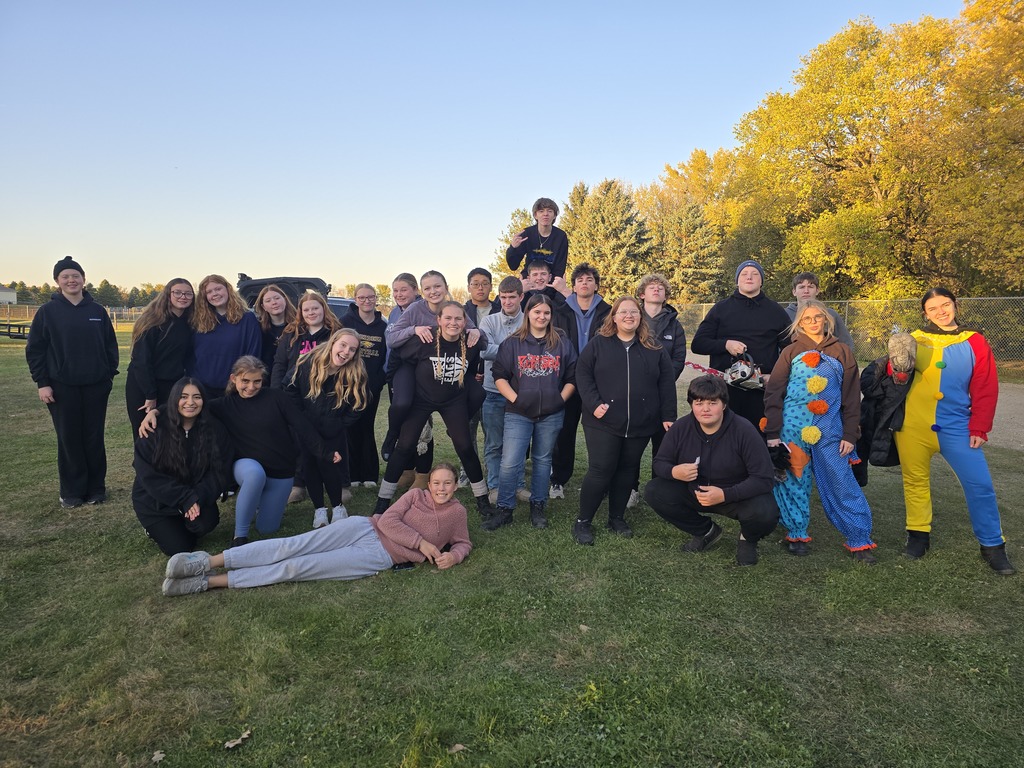 CHS students at the Haunted Forest