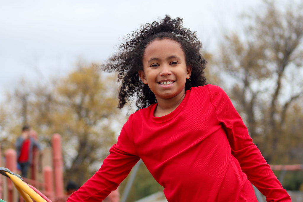 O.M. Tiffany student at the Red Ribbon Walk