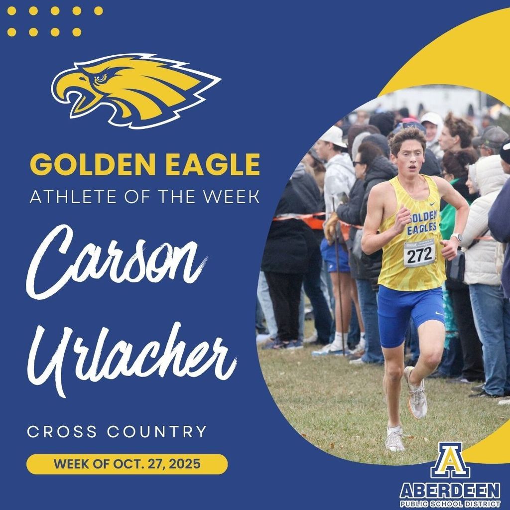 Athlete of the Week Carson Urlacher: Week of Oct. 27, 2025