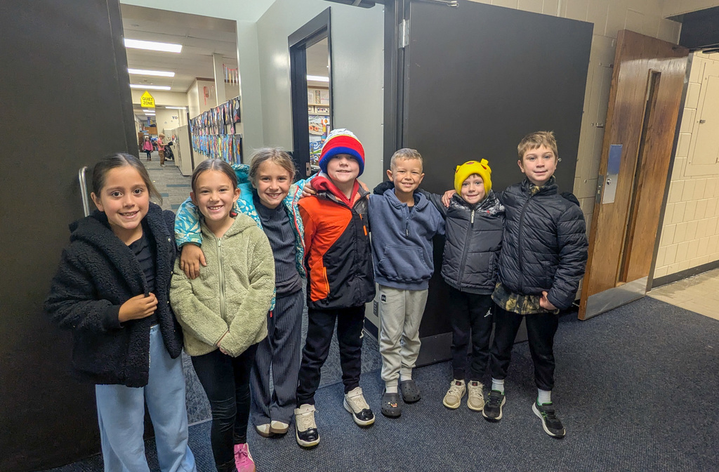 C.C. Lee students dressed up for Neon and Sunglasses Day