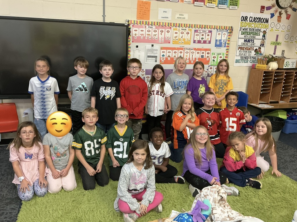 Red Ribbon Week-Jersey or Sports Team Day!