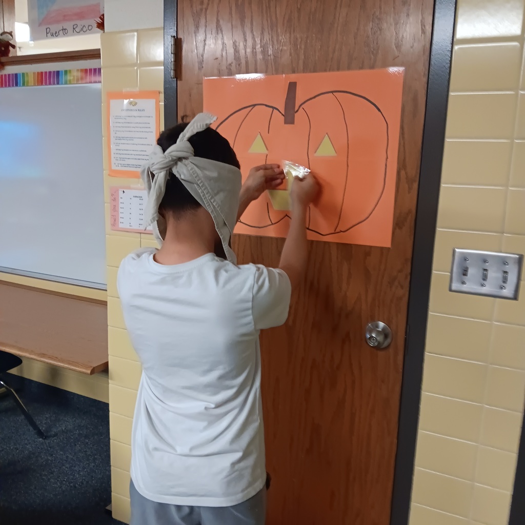 Mrs. Trefz's class celebrating fall while participating in activities.