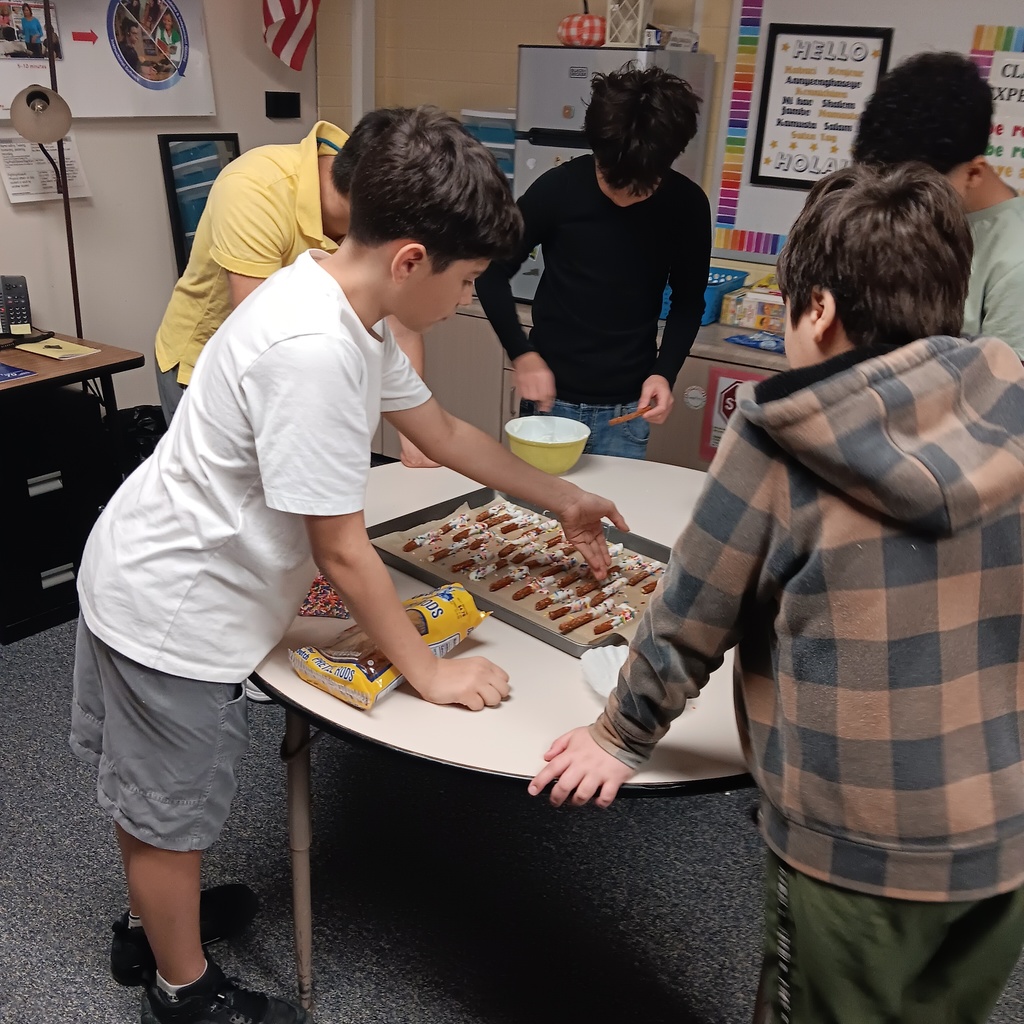 The boys worked hard!