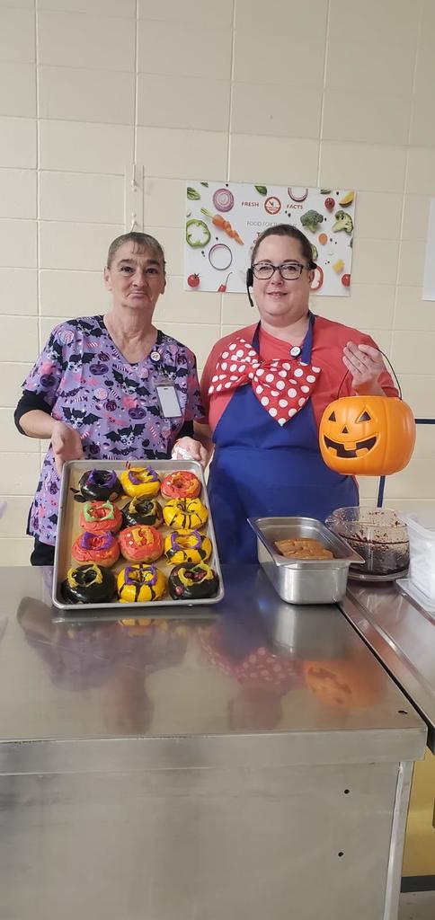Dining Services Halloween fun