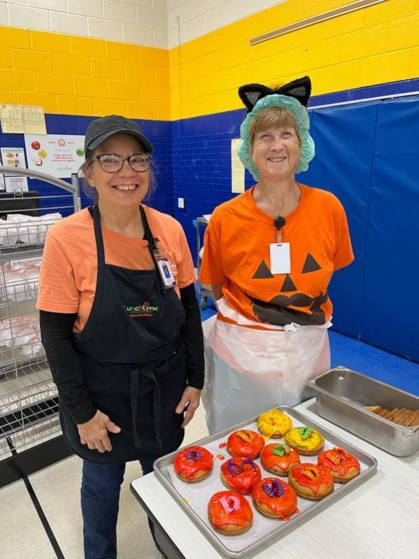 Dining Services Halloween fun