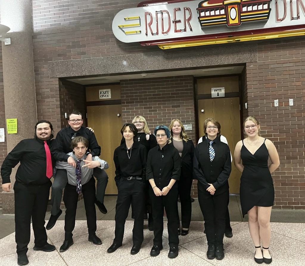 CHS Oral Interp students