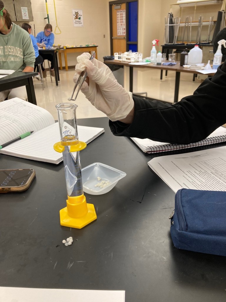 Dropping yeast spheres in peroxide