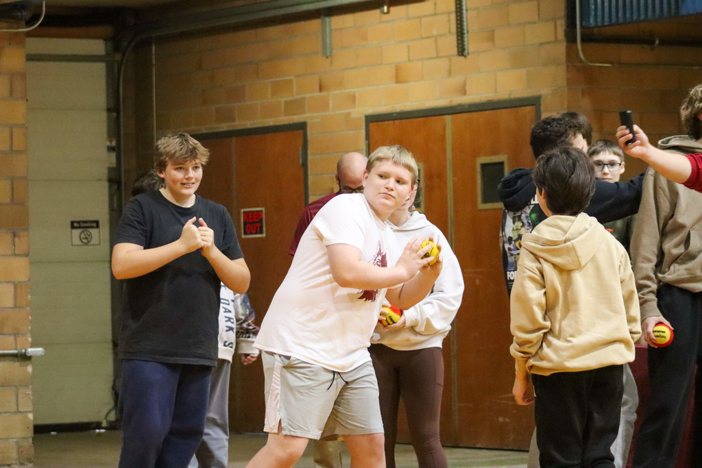 SMS students at Camp Med