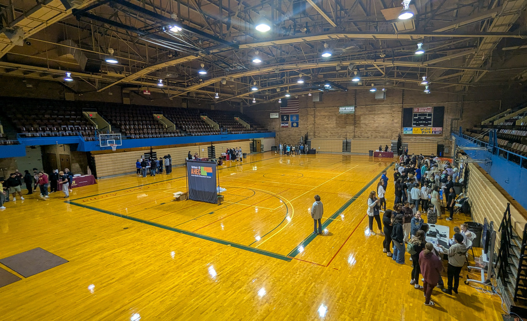 SMS students at Camp Med