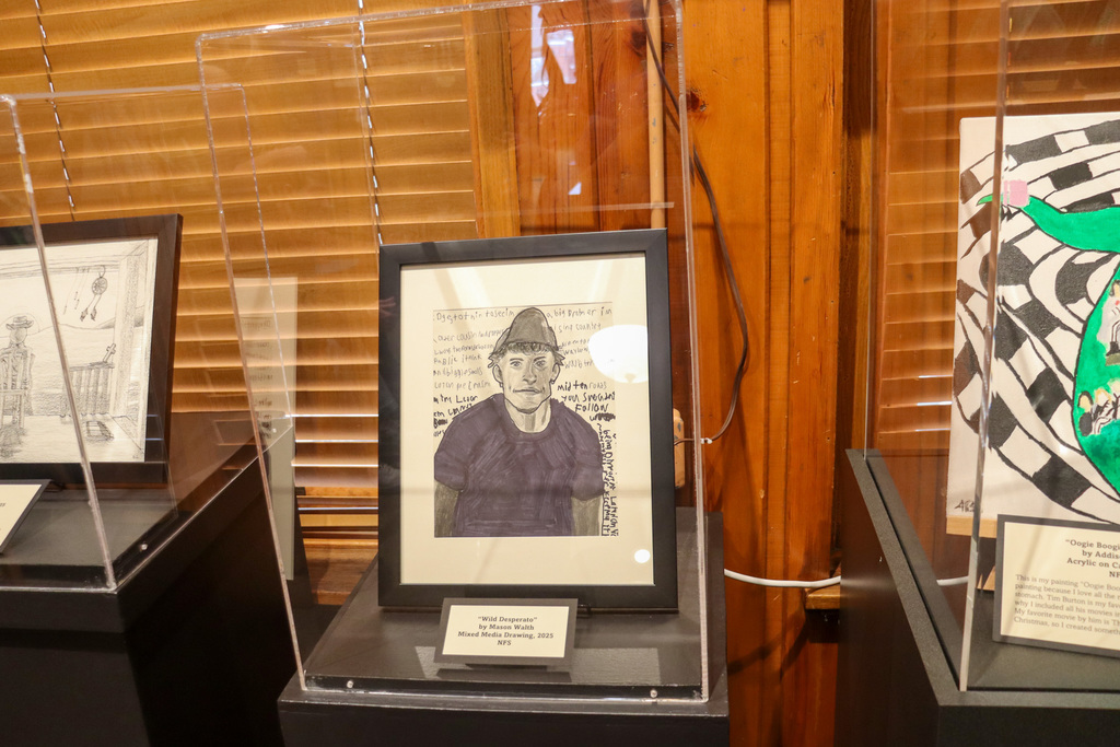 CHS artwork at museum open house