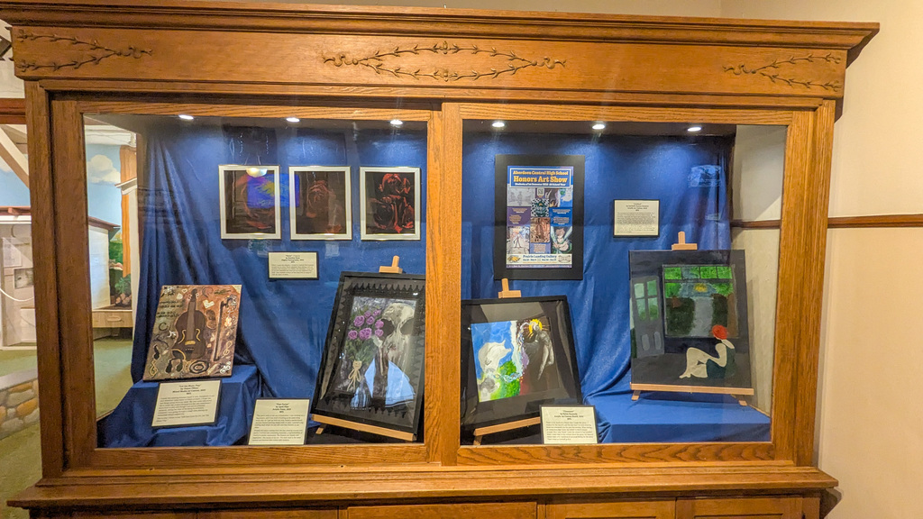 CHS artwork at museum open house