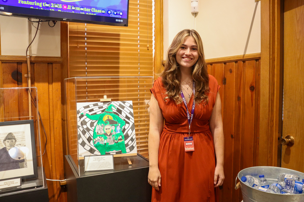 CHS artist at museum open house