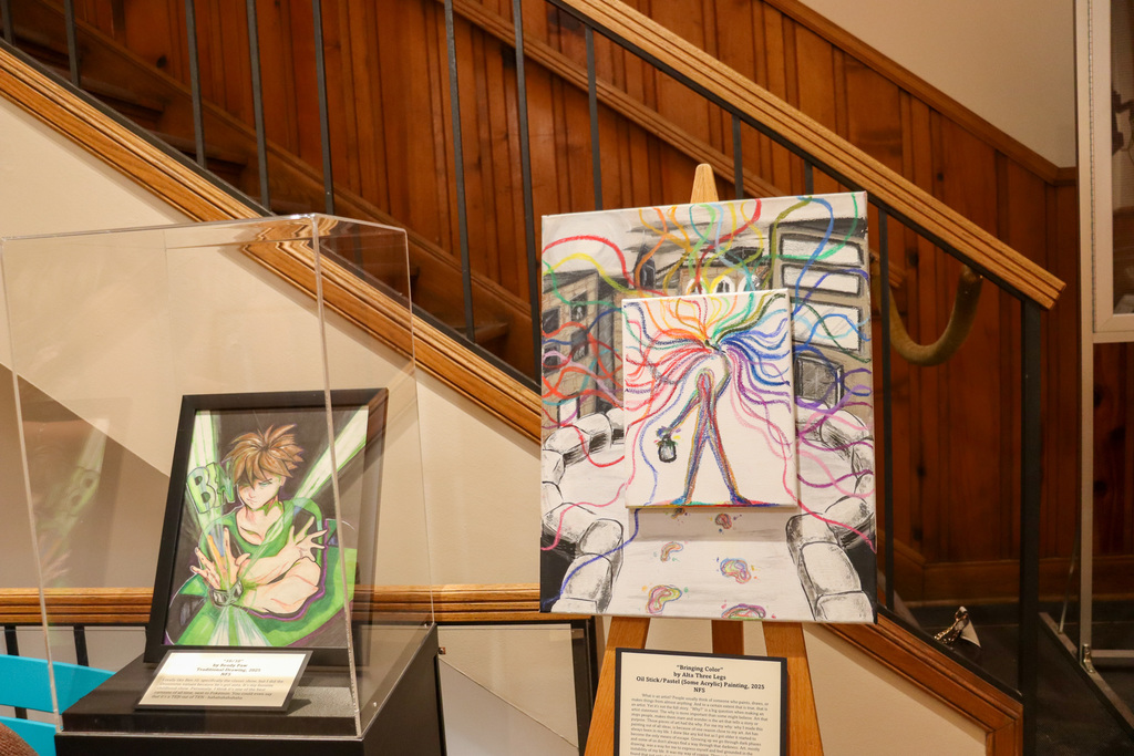 CHS artwork at museum open house