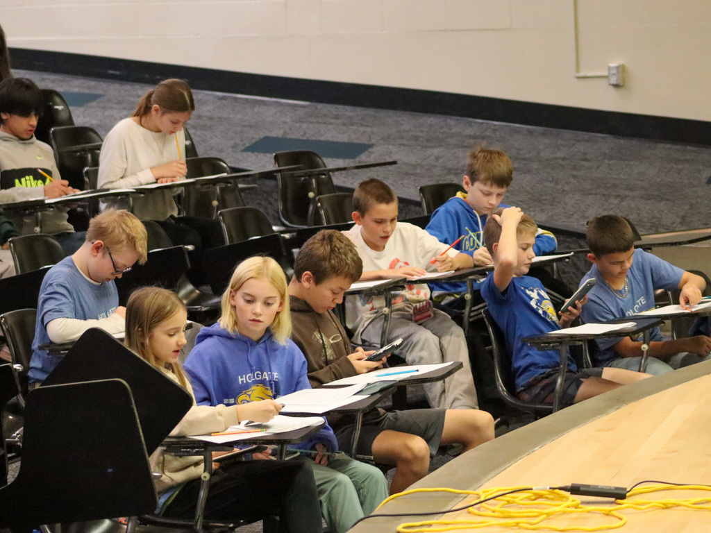 Holgate students at MathCounts