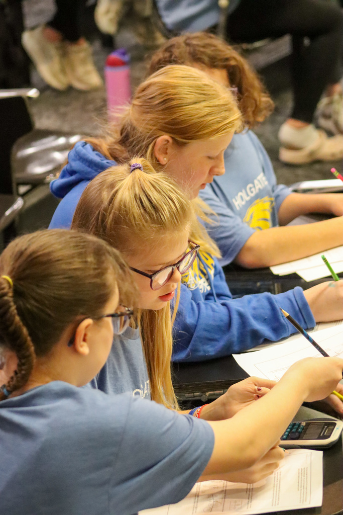 Simmons students at MathCounts