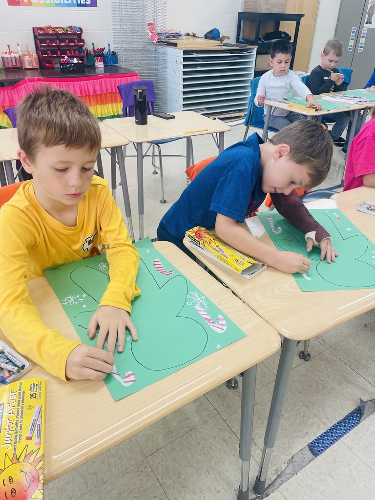 May Overby art students