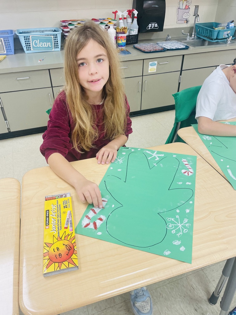 May Overby art students