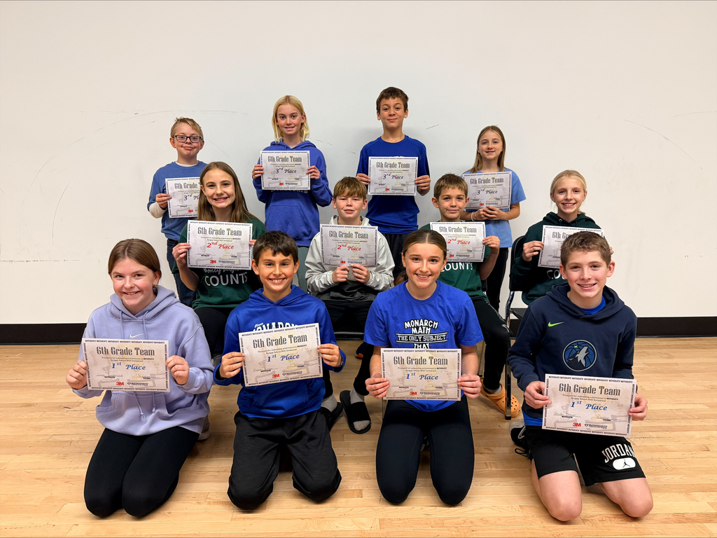 Holgate MathCounts winners