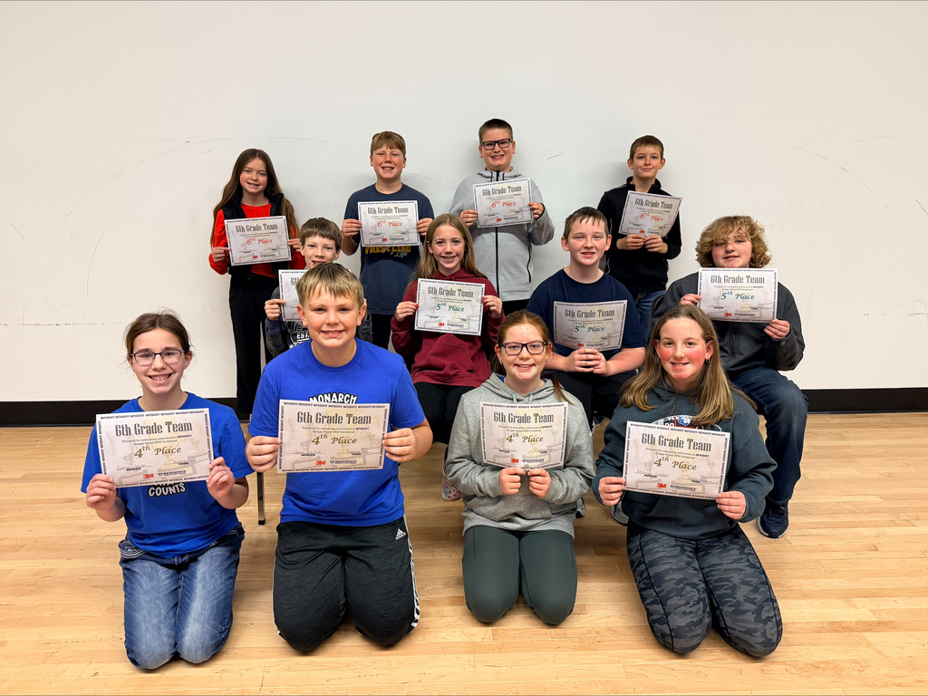 Holgate MathCounts winners