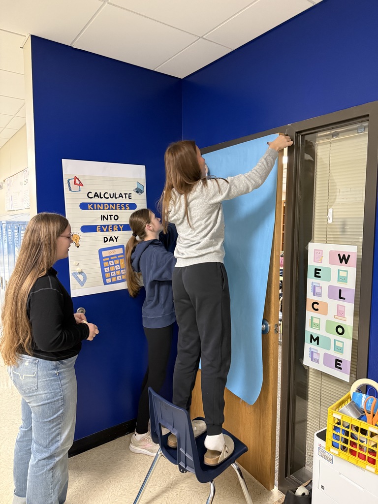 Thankful for students who work together.