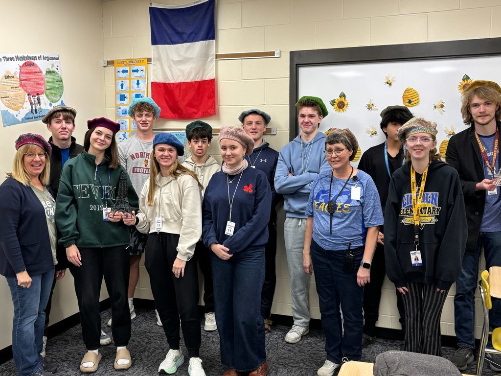 French Class with berets!
