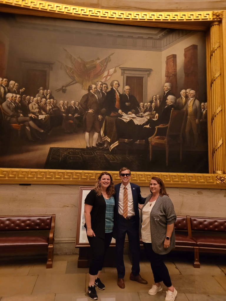 Doering with Dusty Johnson