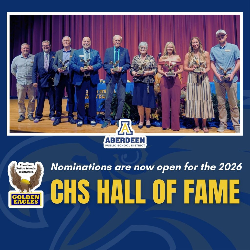 Nominations are now open for the 2026 CHS Hall of Fame
