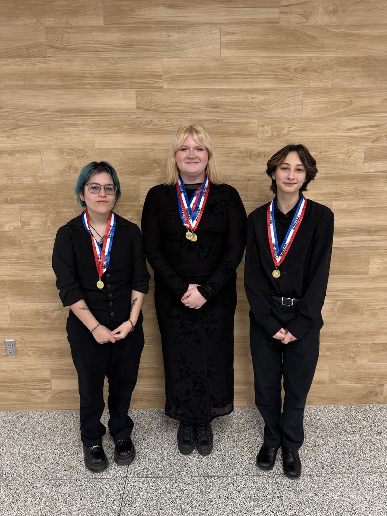 CHS Oral Interp Team members