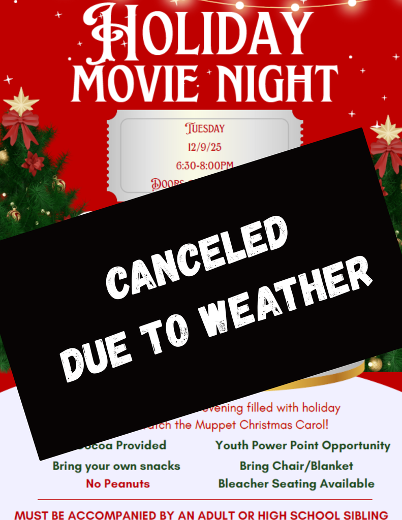 Movie Night canceled