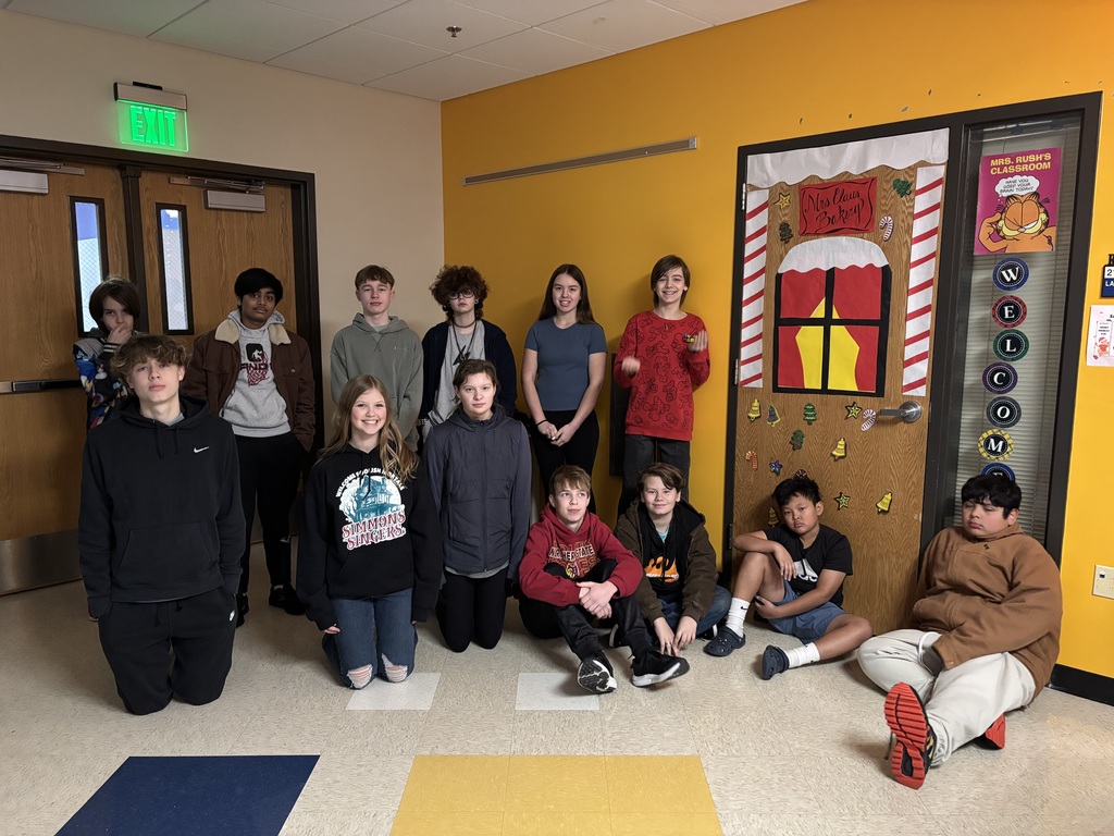 Door Decorating 2025 - Mrs. Claus' Bakery