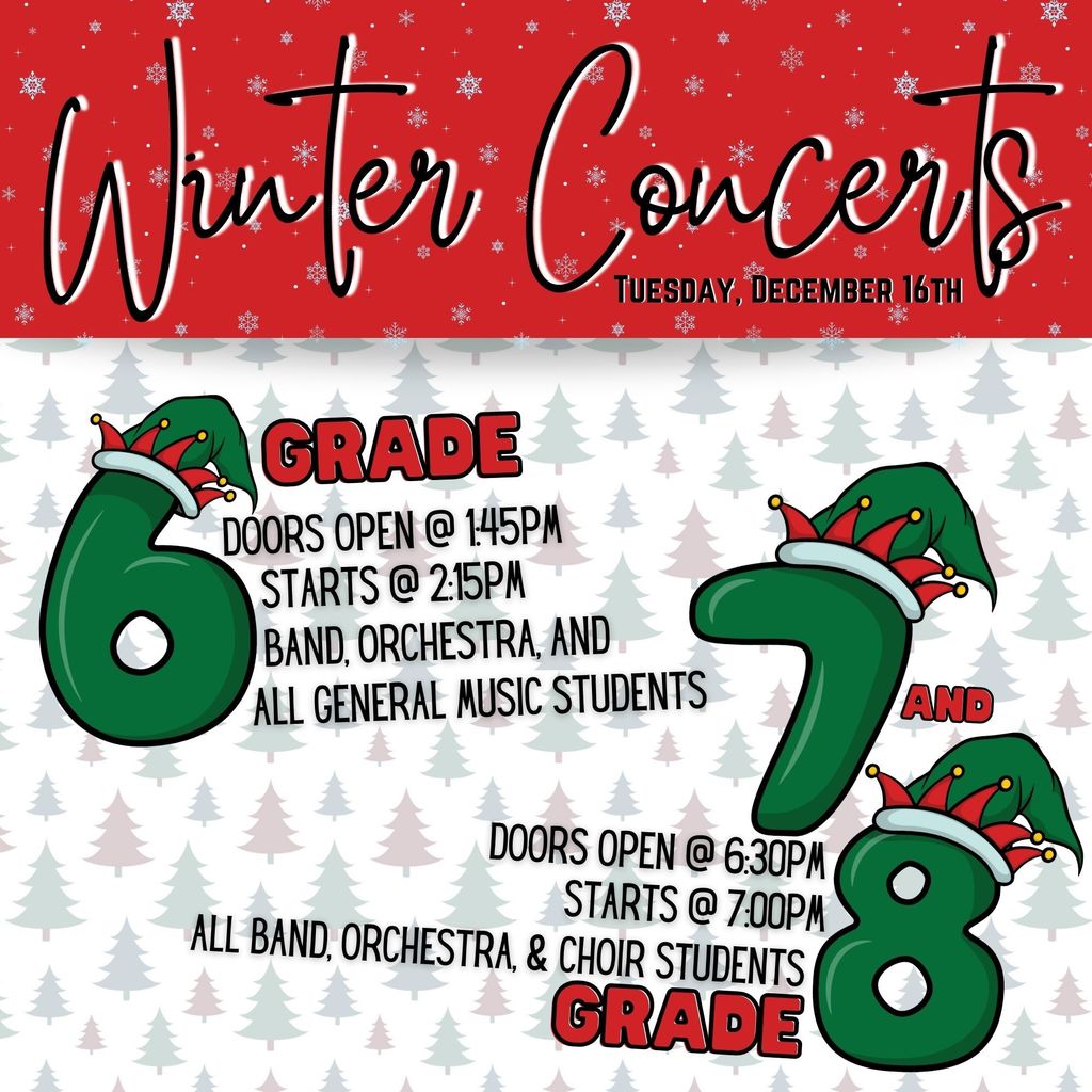 Winter Concert Information