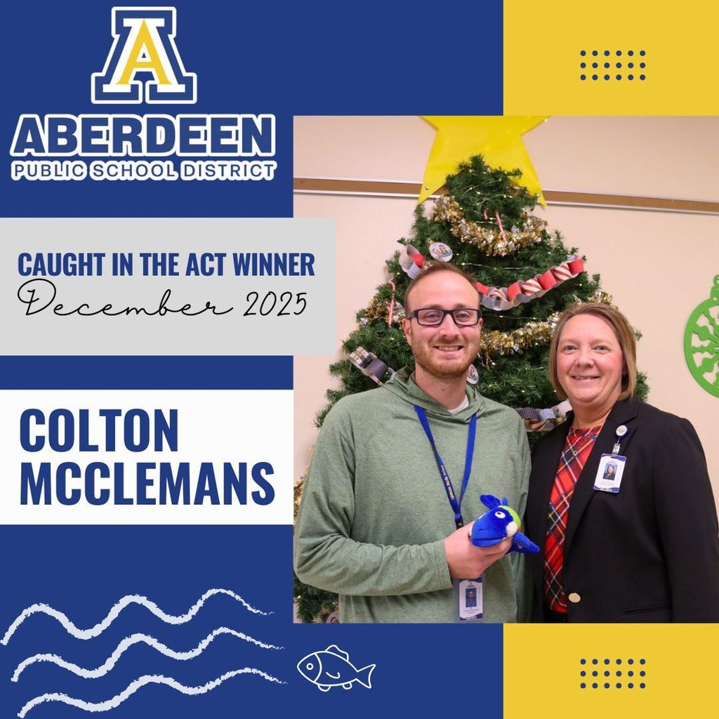 Colton McClemans with Dr. Guffin