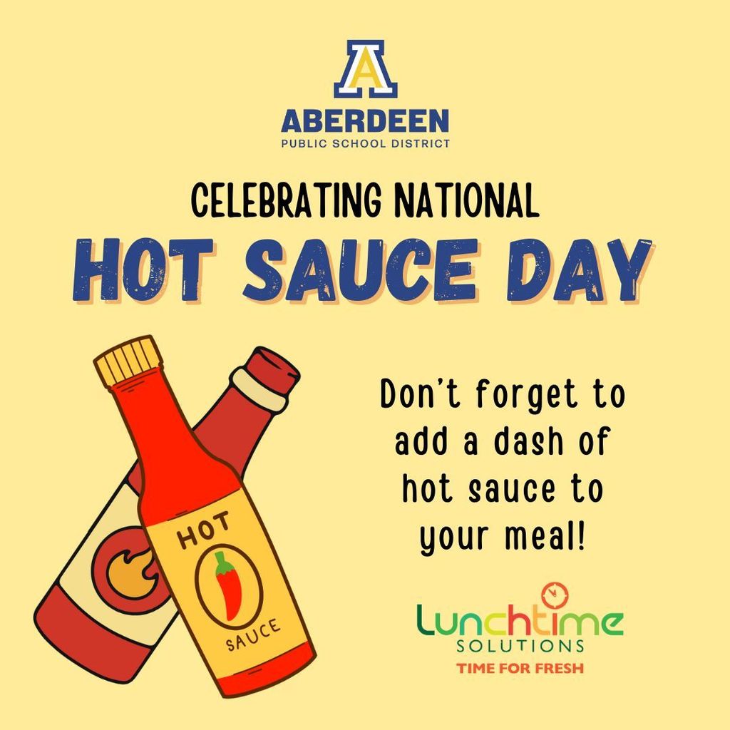 Celebrating hot sauce day!