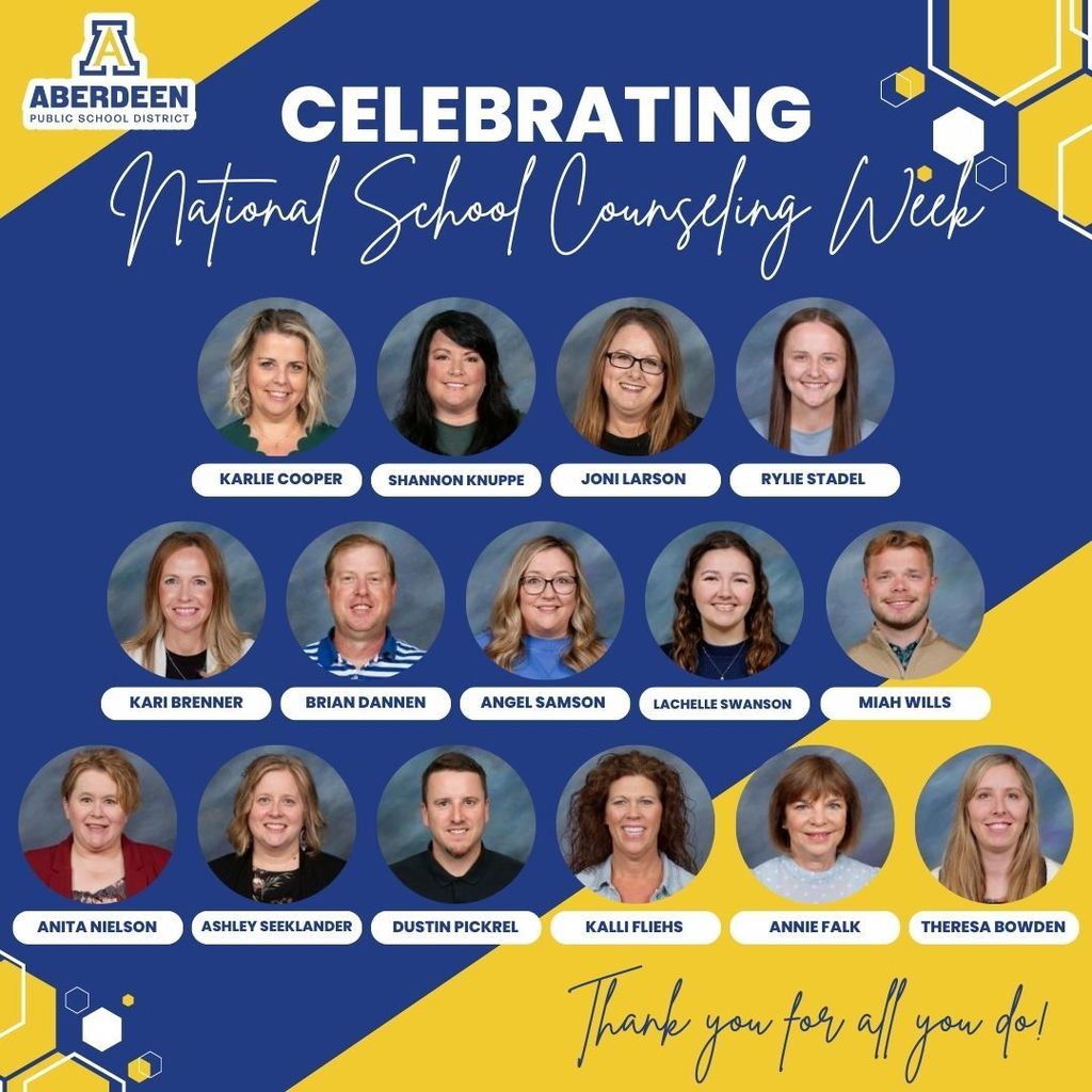 Celebrating National School Counseling Week!