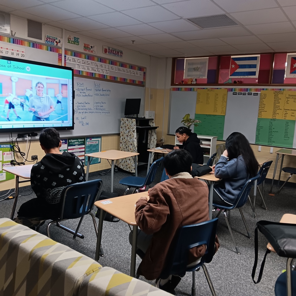 Listening carefully and trying to get a BINGO!