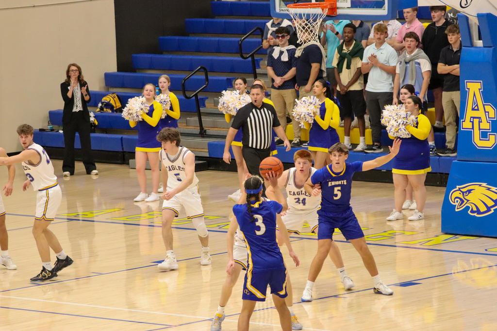 C.C. Lee Elementary Night at the Golden Eagles Basketball Game