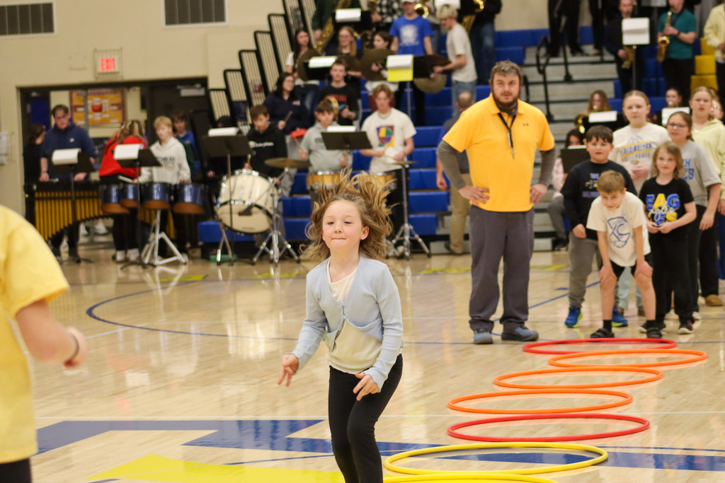 Mike Miller Elementary Night at CHS Basketball game