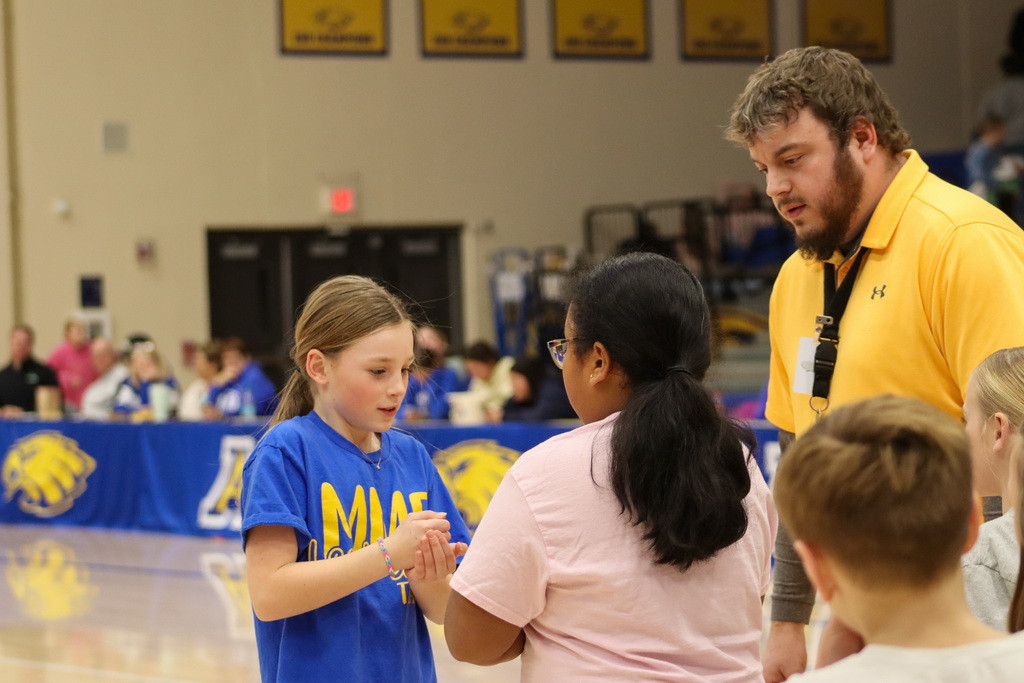 Mike Miller Elementary Night at CHS Basketball game