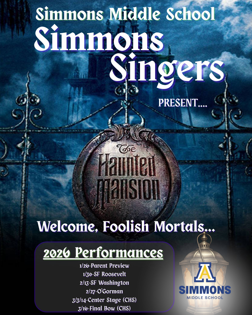 Simmons Singers Schedule