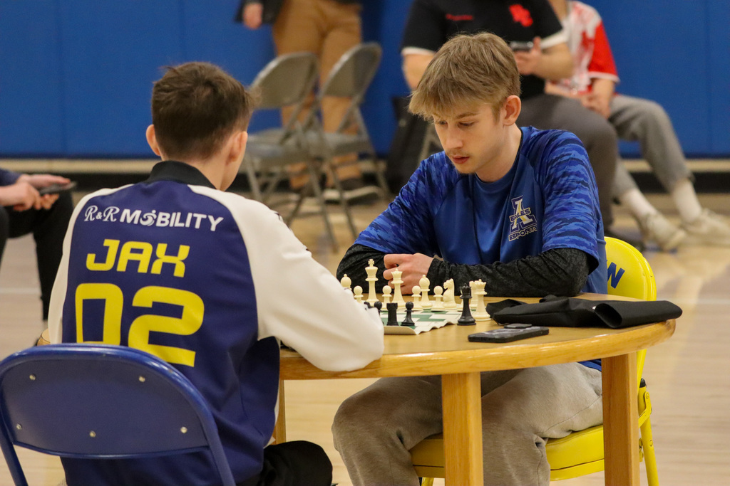 CHS Esports Team member competing at S.D. State Esports Tournament